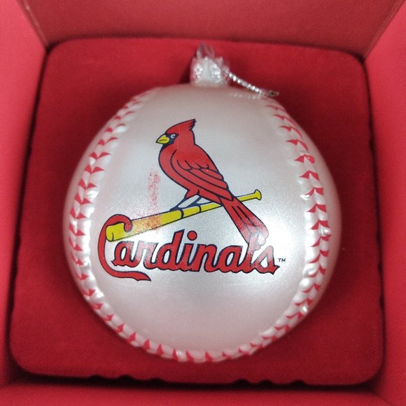 Lot of 2 St. Louis Cardinals MLB Baseball Scottish Christmas 2005 Ornaments - Picture 6 of 11